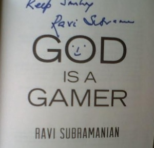 God is a Gamer by Ravi Subramaniyam