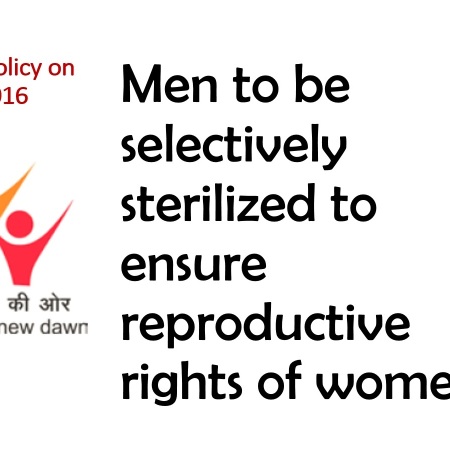 National policy for women_Male Reproductive Rights