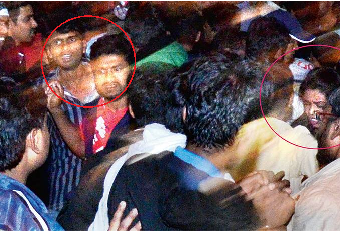 drunken-men-grope-women - Bangalore Mass Molestation